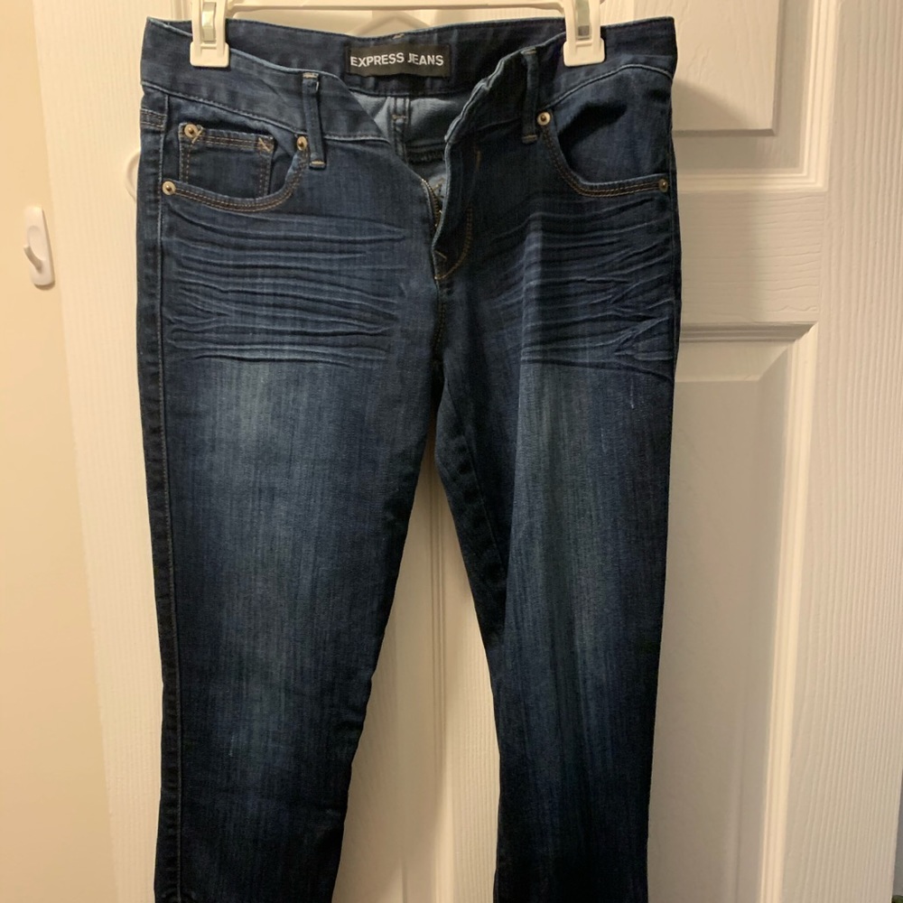 Stella Skinny Ankle Jeans with zipper
